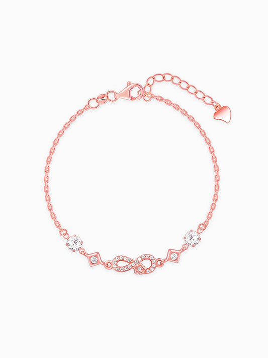 Rose Gold Infinite Moment Bracelet