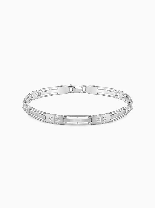 Silver Swagger Bracelet For Him