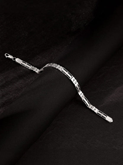 Silver Swagger Bracelet For Him