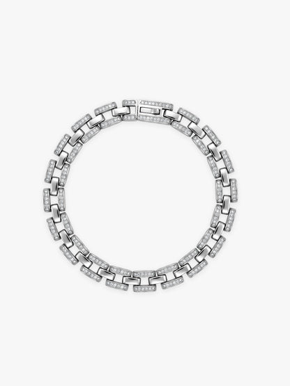 Aditya Roy Kapur Silver Quiet Ambition Bracelet For Him