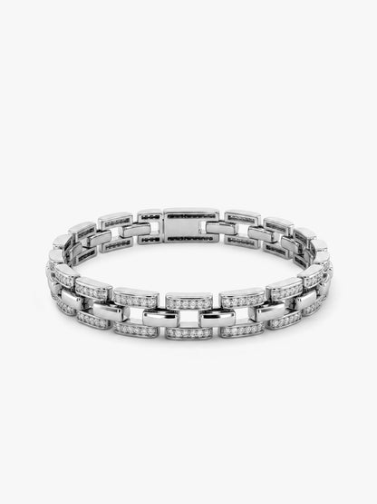 Aditya Roy Kapur Silver Quiet Ambition Bracelet For Him