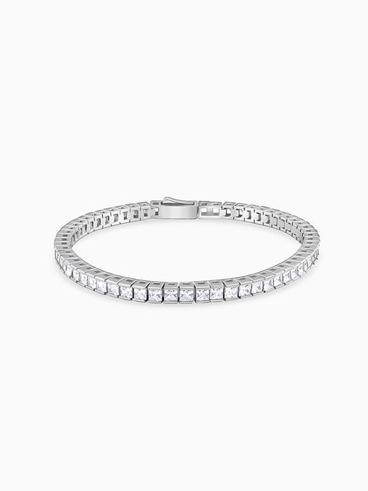 Silver Classy Tennis Bracelet