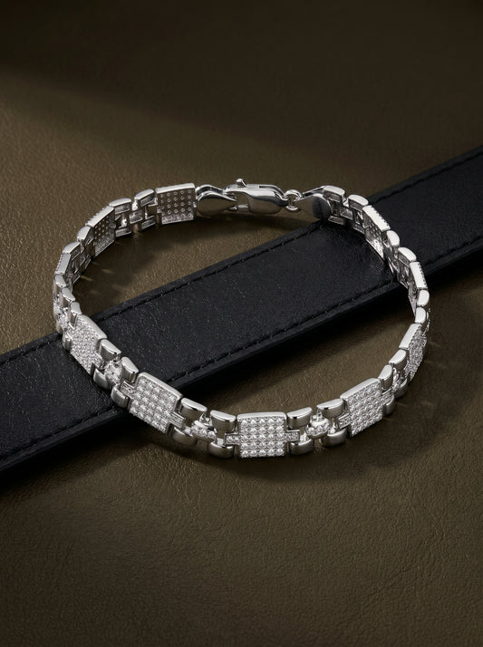 Silver Courage Bracelet For Him