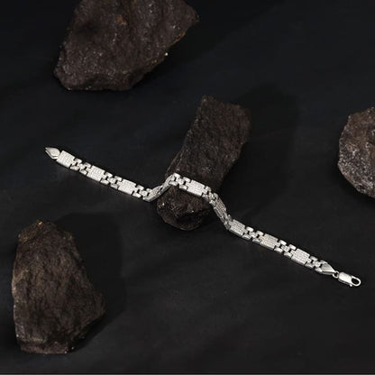 Silver Courage Bracelet For Him