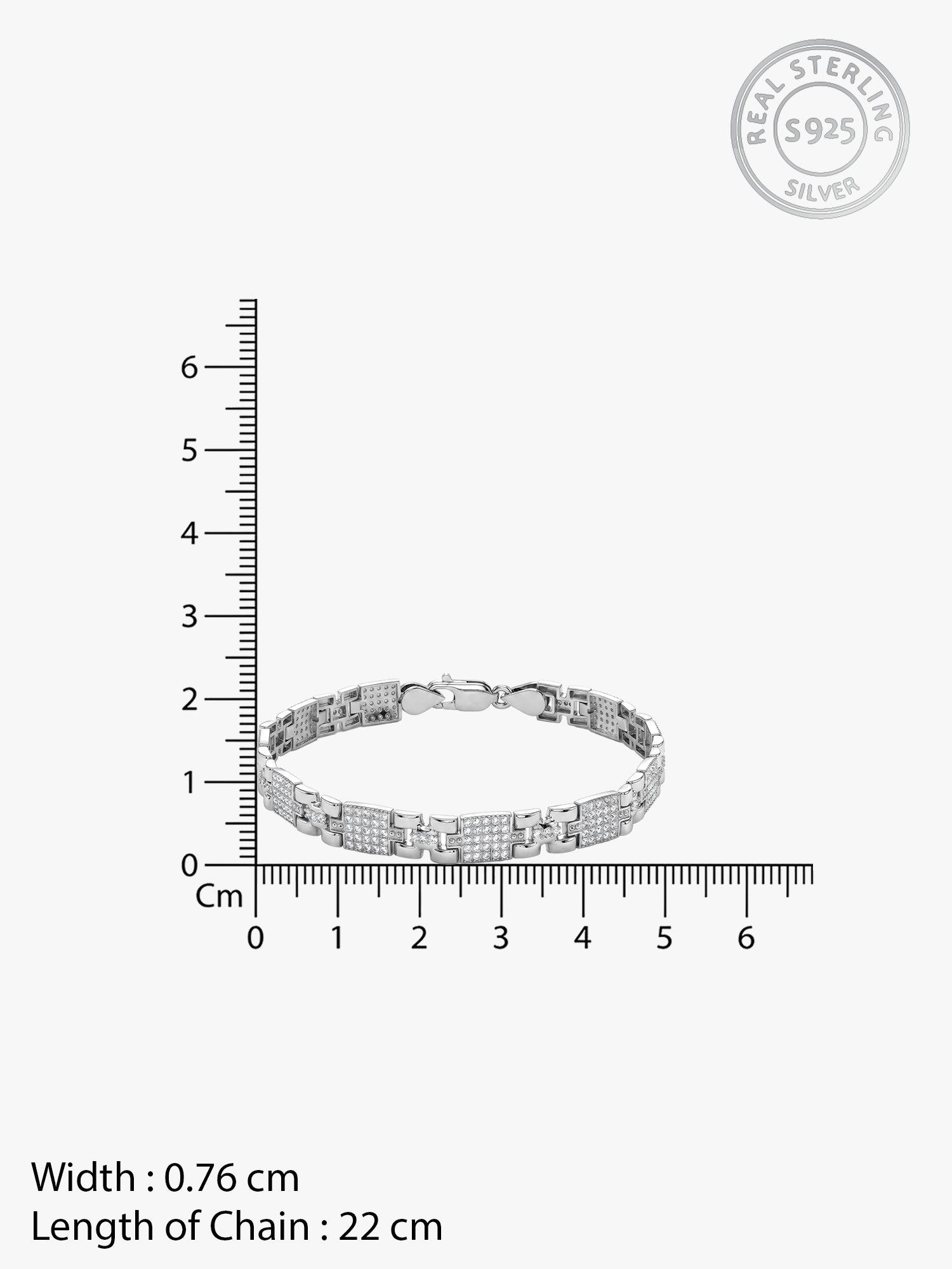Silver Courage Bracelet For Him