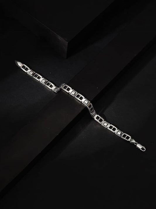 Silver Primera Bracelet For Him