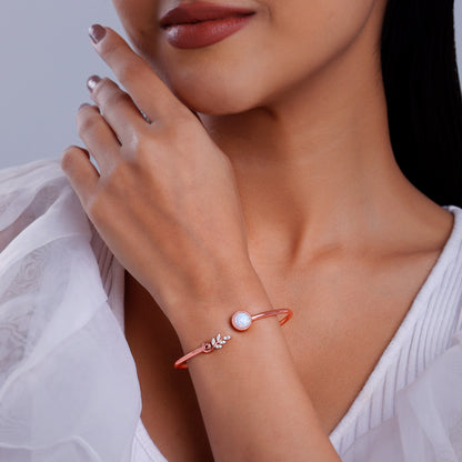 Rose Gold Stellar Glow Bracelet