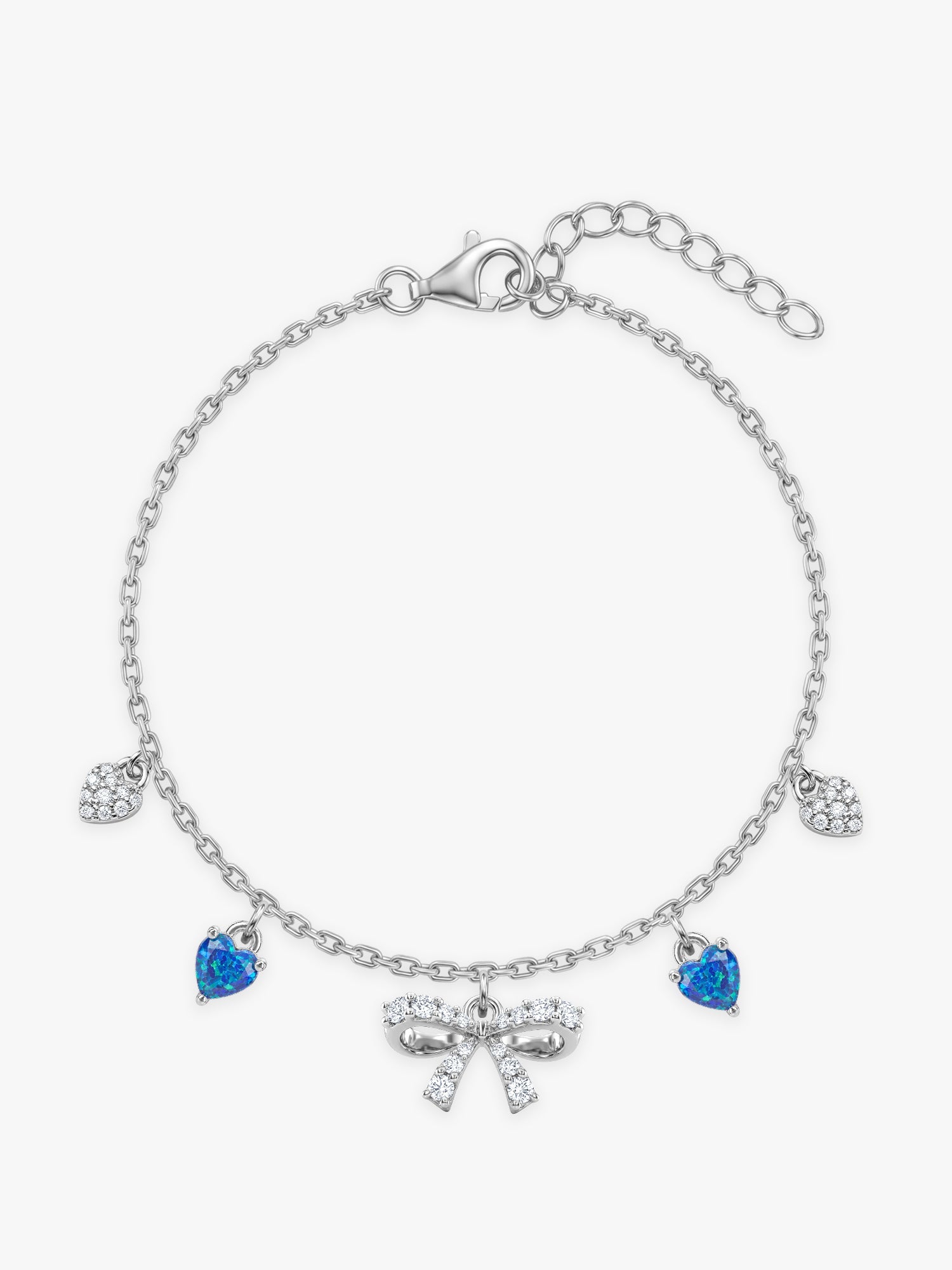 Silver Ethereal Flow Bracelet