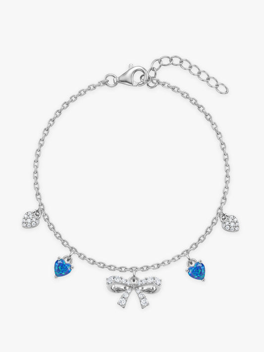 Silver Ethereal Flow Bracelet