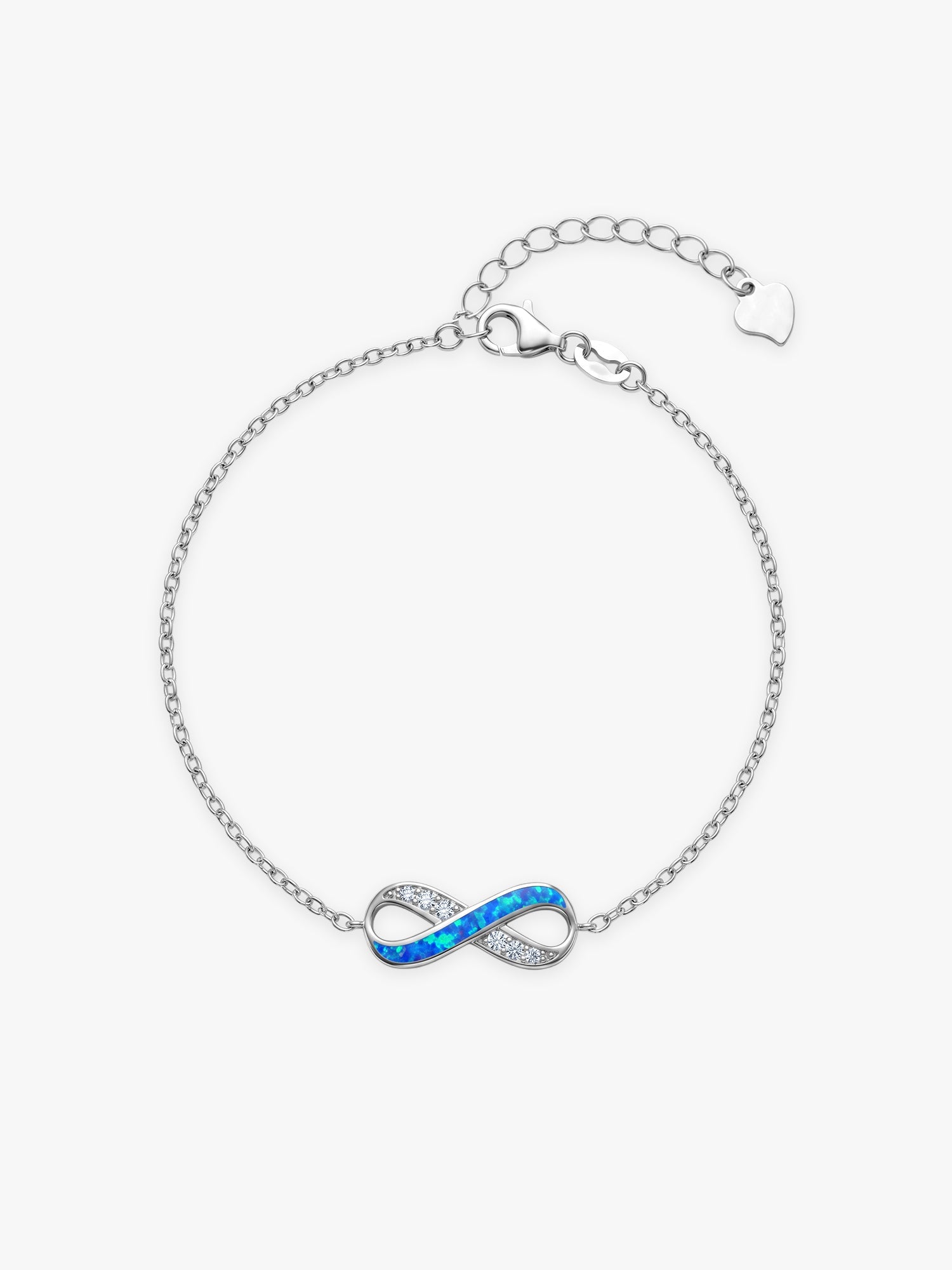 Silver Infinite Beauty Bracelet
