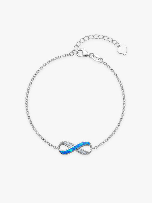 Silver Infinite Beauty Bracelet