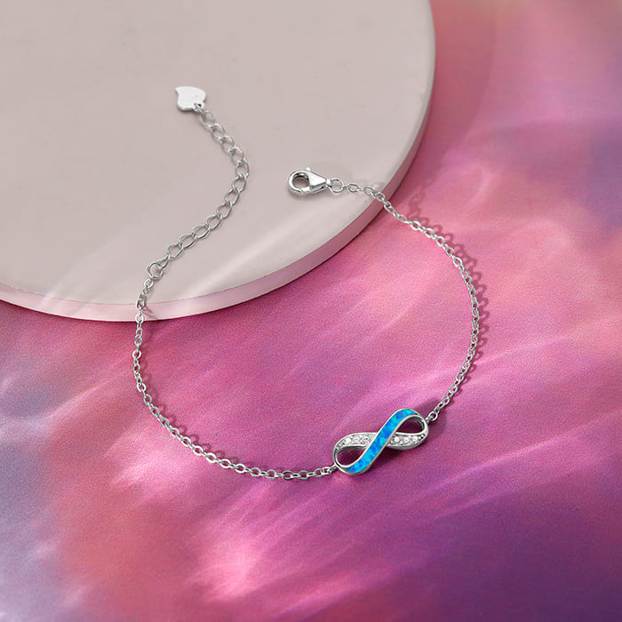 Silver Infinite Beauty Bracelet - view 2