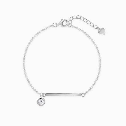 Silver Your Confidence Bracelet