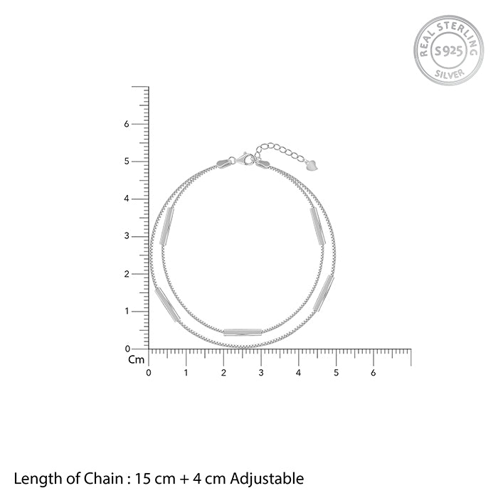 Silver Layered Bracelet- Silver Bracelet For Women