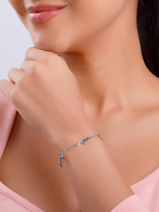 Silver Music Lover Bracelet