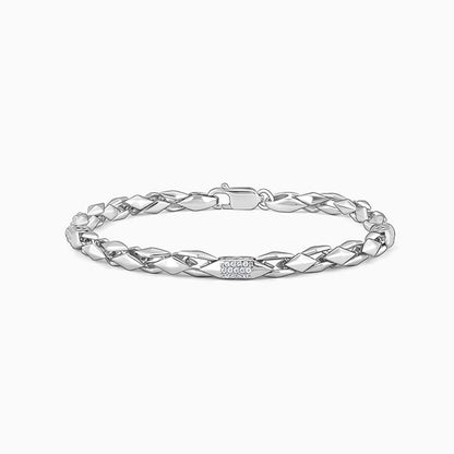 Silver Dude's Delight Bracelet For Him