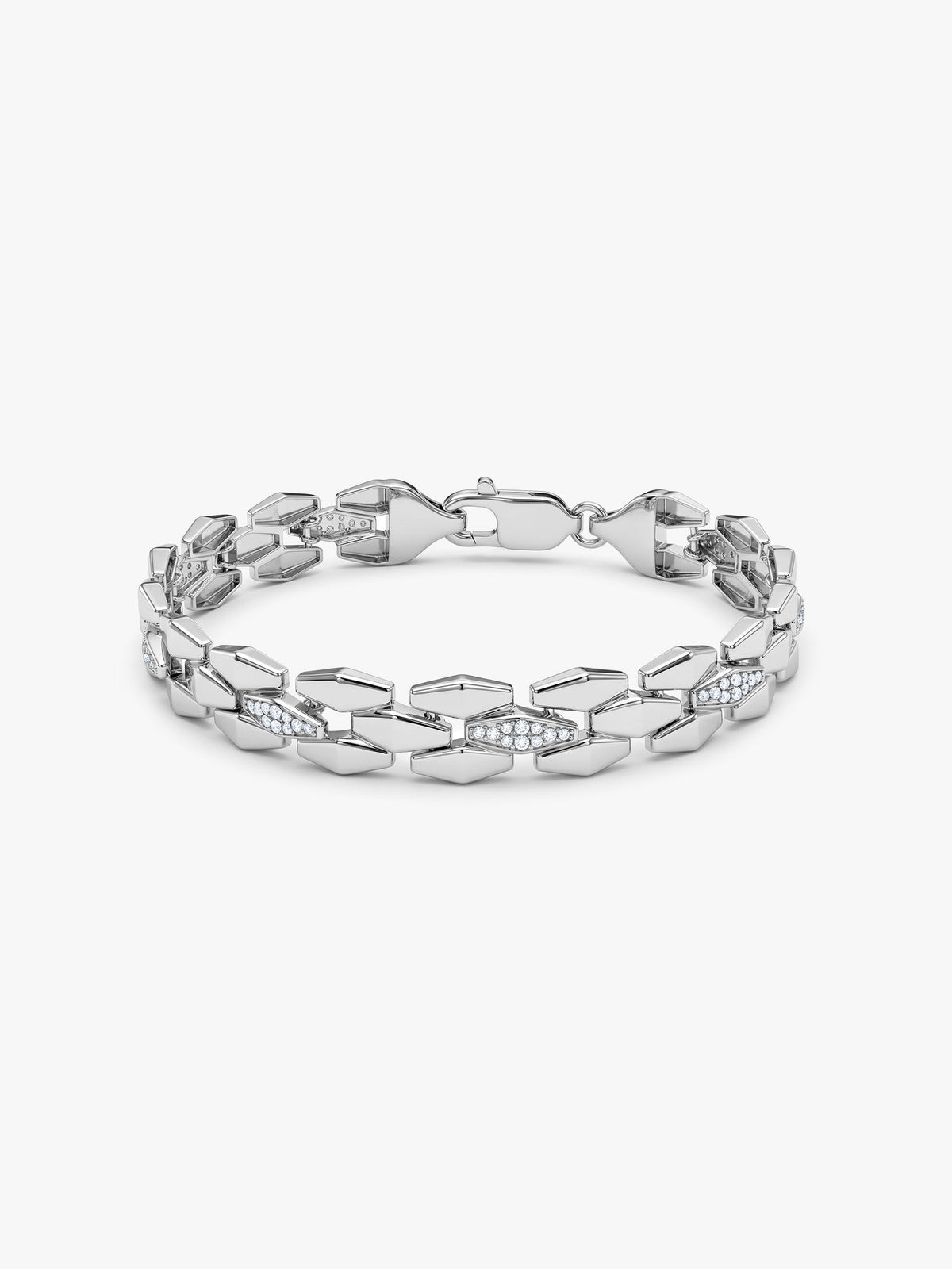 Silver Intellectual Bracelet For Him