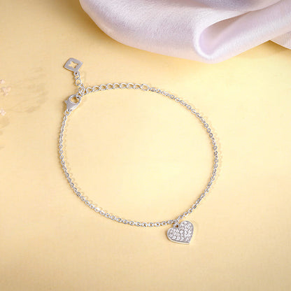 Silver Adorable Love Bracelet