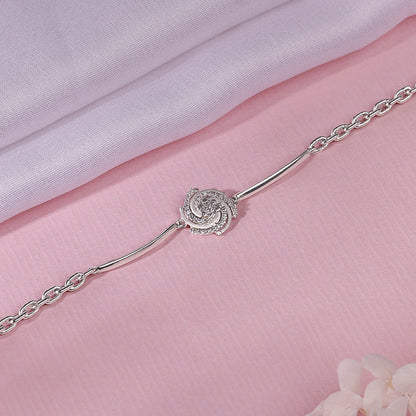 Silver Joyful Bling Bracelet