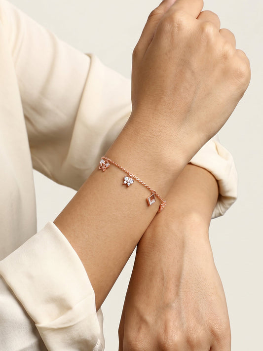 Kriti Sanon Rose Gold Charming Dreams Bracelet