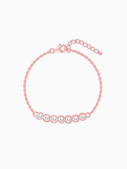 Rose Gold Bubble Bracelet