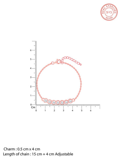 Rose Gold Bubble Bracelet