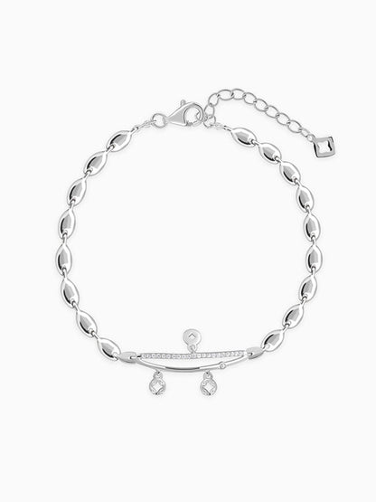 Silver Fabulous Shine Bracelet