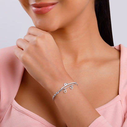 Silver Fabulous Shine Bracelet