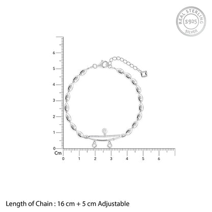 Silver Fabulous Shine Bracelet- Silver Bracelet For Women