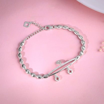 Silver Fabulous Shine Bracelet