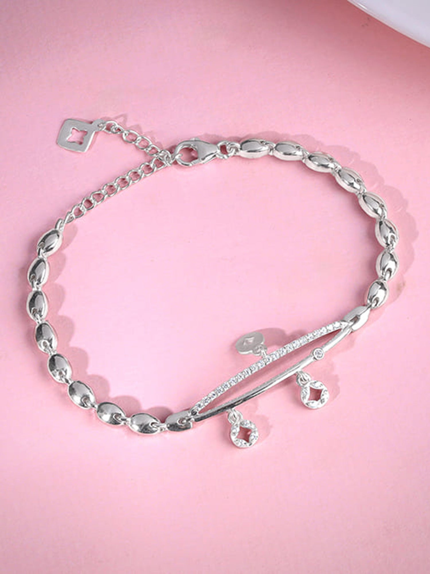 Silver Fabulous Shine Bracelet