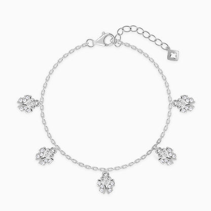 Silver Elegant Butterfly Bracelet