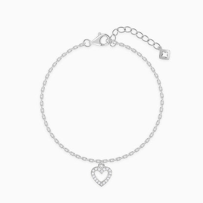 Silver Sweetheart Bracelet