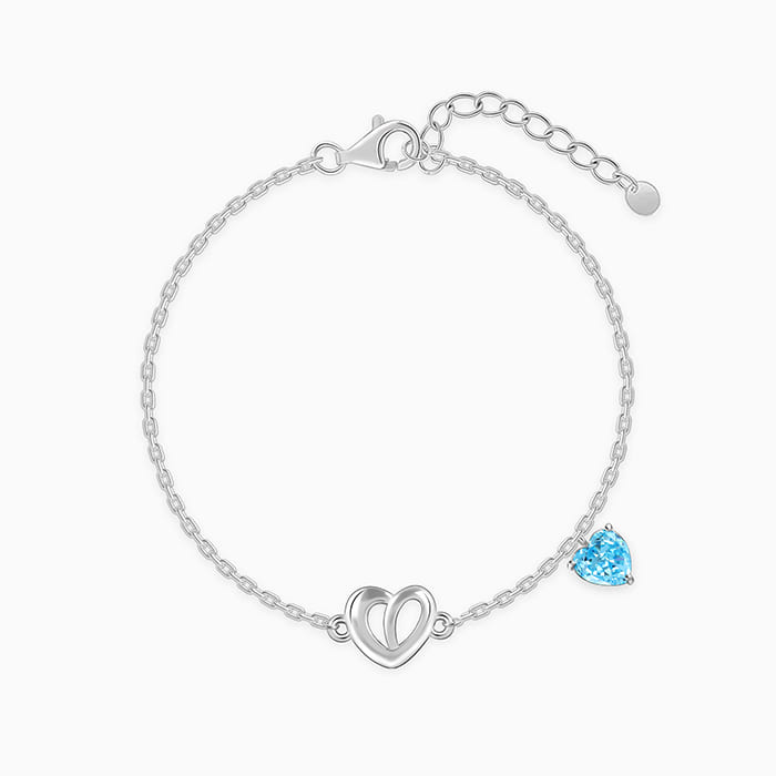 Silver Adore Love Bracelet