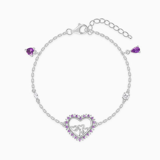 Silver Love Remix Bracelet