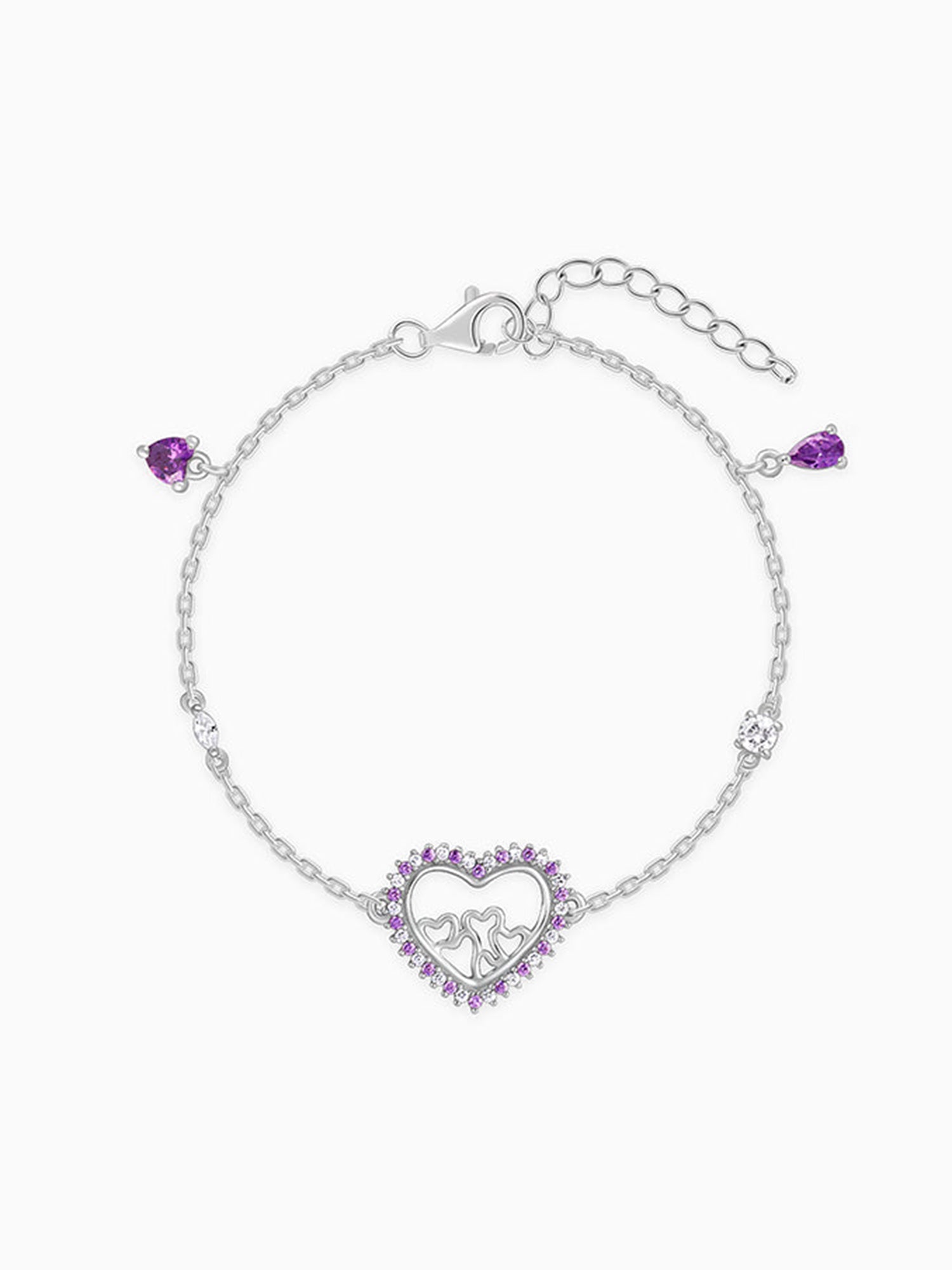Silver Love Remix Bracelet