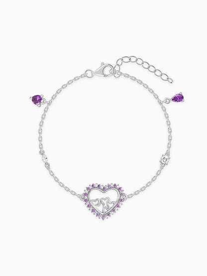 Silver Love Remix Bracelet