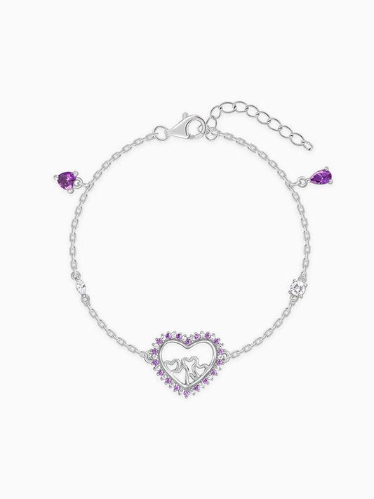 Silver Love Remix Bracelet