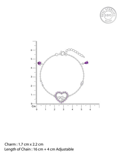 Silver Love Remix Bracelet
