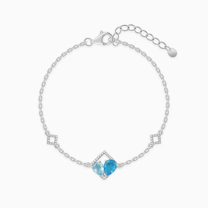 Silver Met Love Bracelet - Image 1