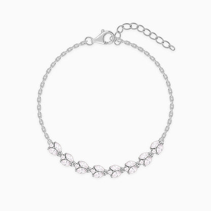 Silver Whispering Vines Bracelet