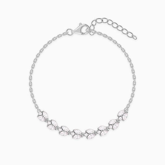 Silver Whispering Vines Bracelet