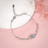Silver Chary Eyes Bracelet