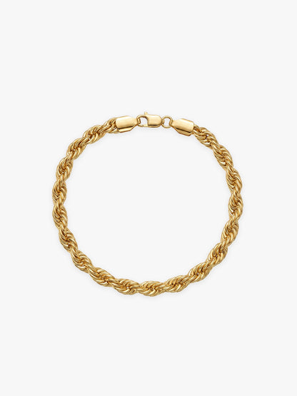 Golden Rope Bracelet For Him