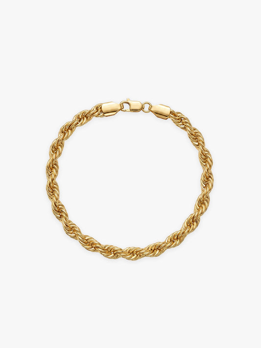 Golden Rope Bracelet For Him
