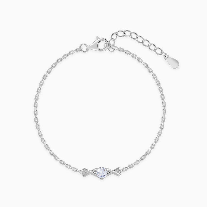 Silver Isadora Bracelet - Silver bracelet for women