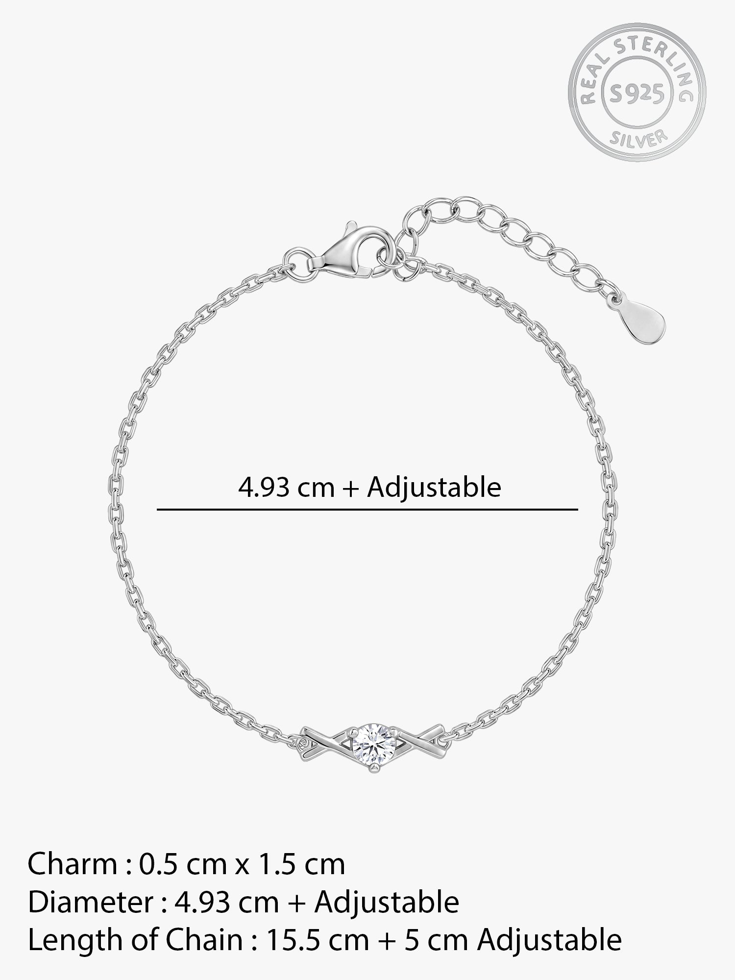 Silver Isadora Bracelet