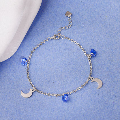 Silver Celestial Bloom Bracelet