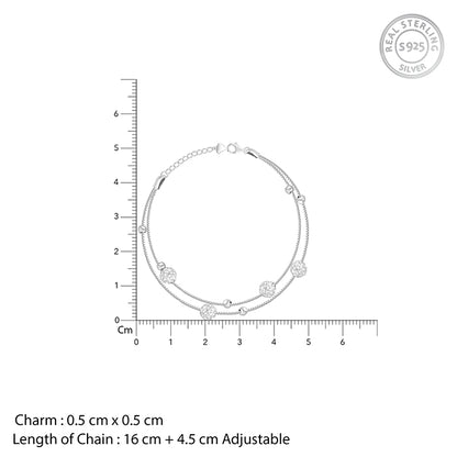 Silver Classic Loop Bracelet