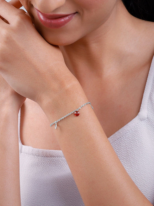 Silver Celestial Blossom Bracelet